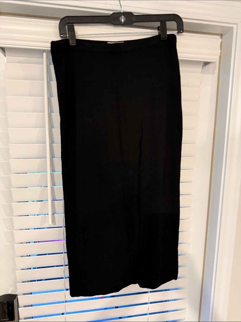 Bisou Bisou Black Midi Pencil Skirt